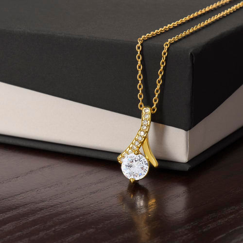 Alluring Beauty Necklace, No message Card