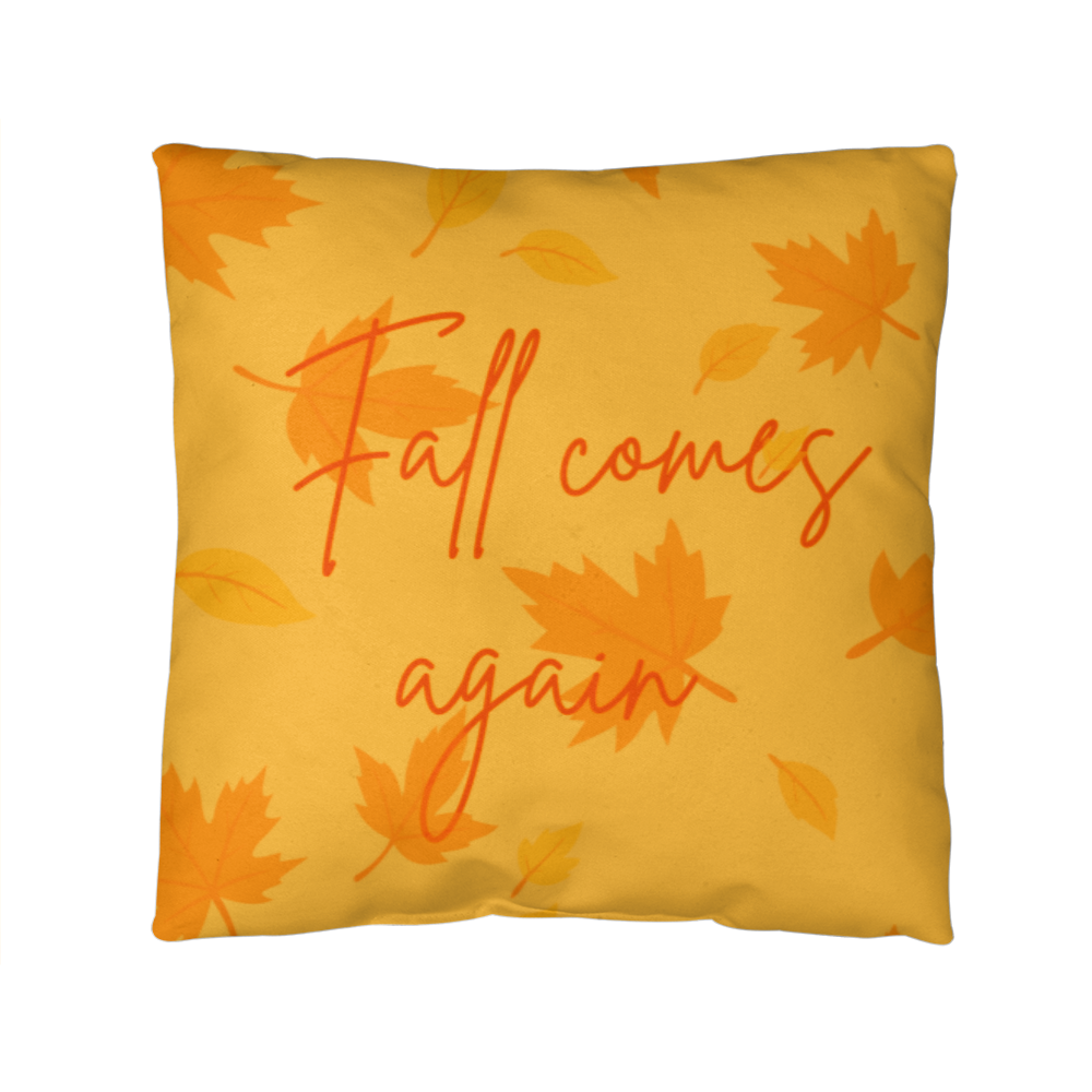 Fall Comes Again, Classic Pillow Cover