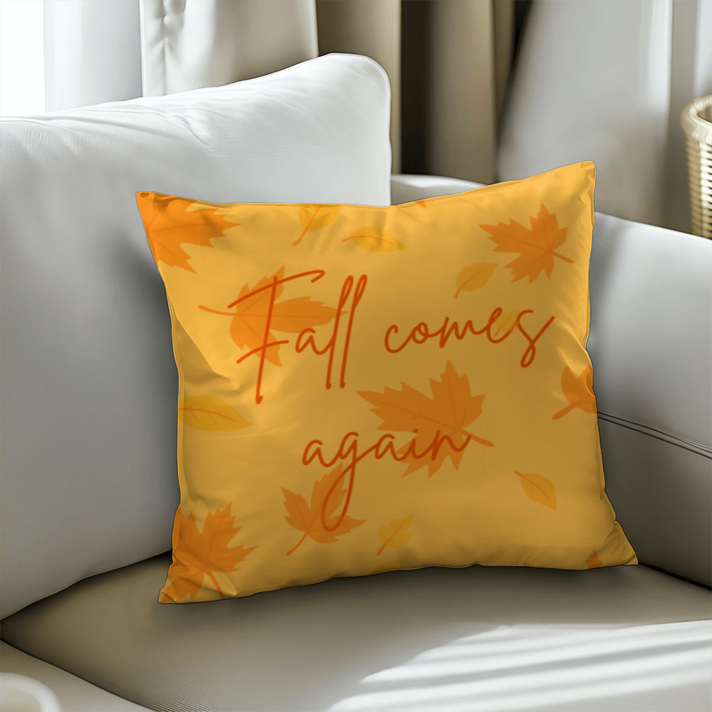 Fall Comes Again, Classic Pillow Cover