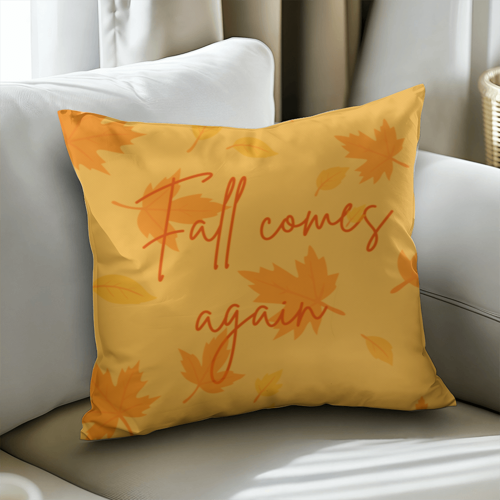 Fall Comes Again, Classic Pillow Cover