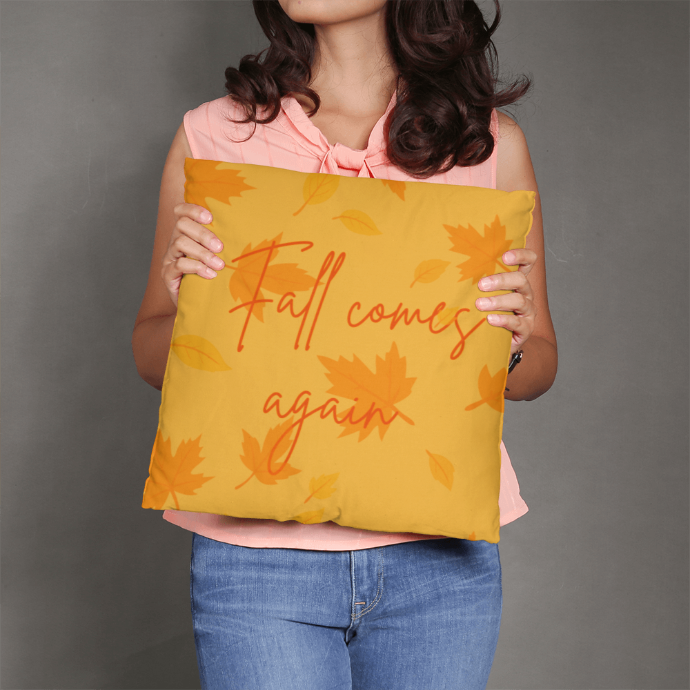 Fall Comes Again, Classic Pillow Cover