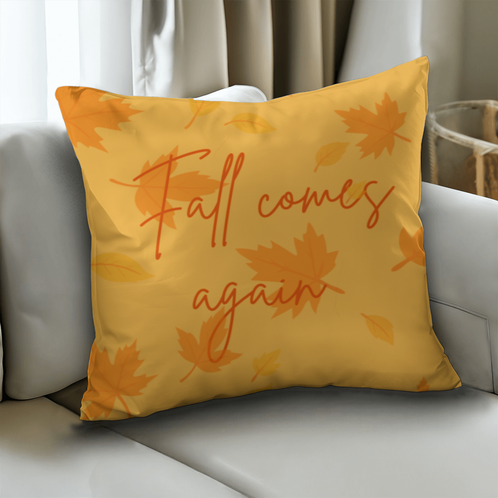 Fall Comes Again, Classic Pillow Cover