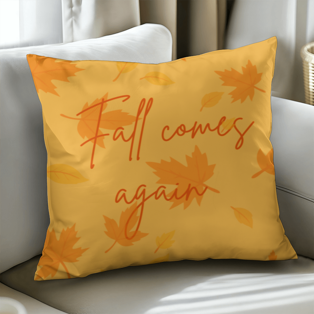 Fall Comes Again, Classic Pillow Cover