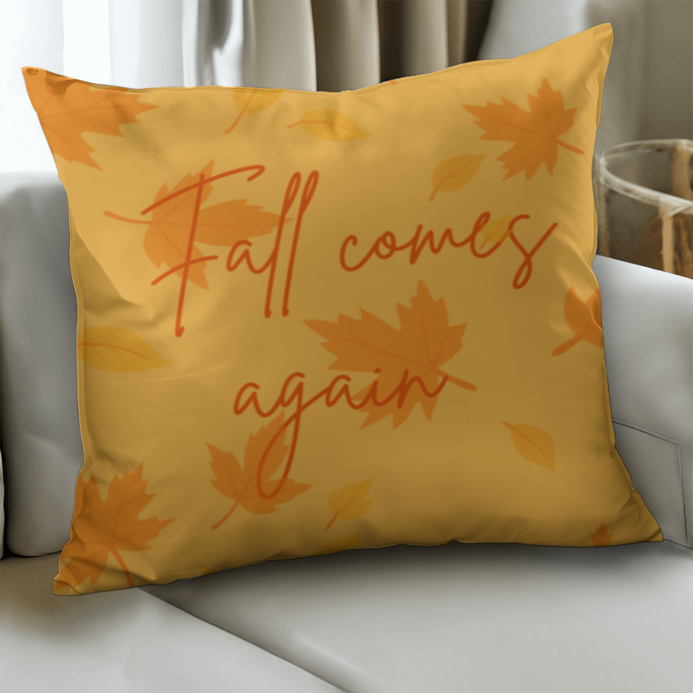 Fall Comes Again, Classic Pillow Cover