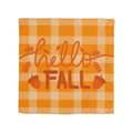 Plaid Hello Fall, Classic Pillow Case