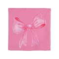 Pink Bow, Classic Pillow Cover