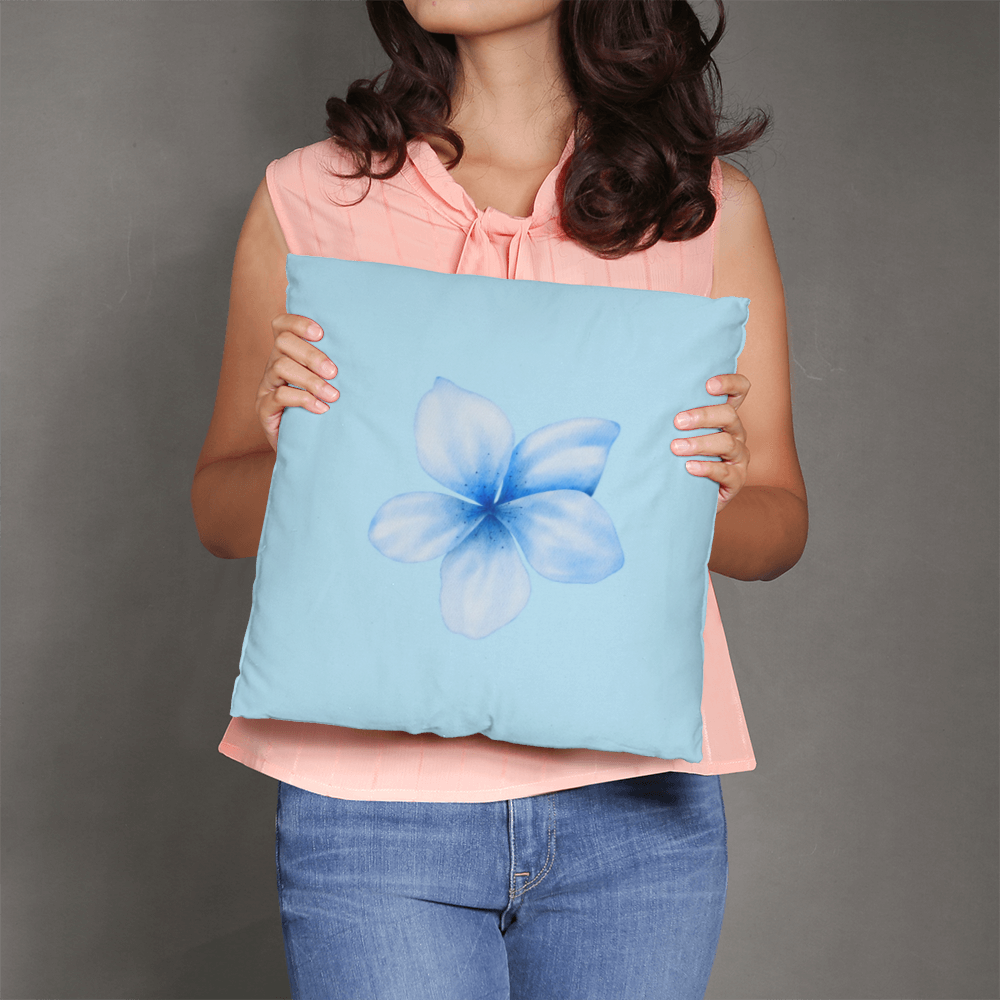 Blue Flower, Classic Pillow Cover