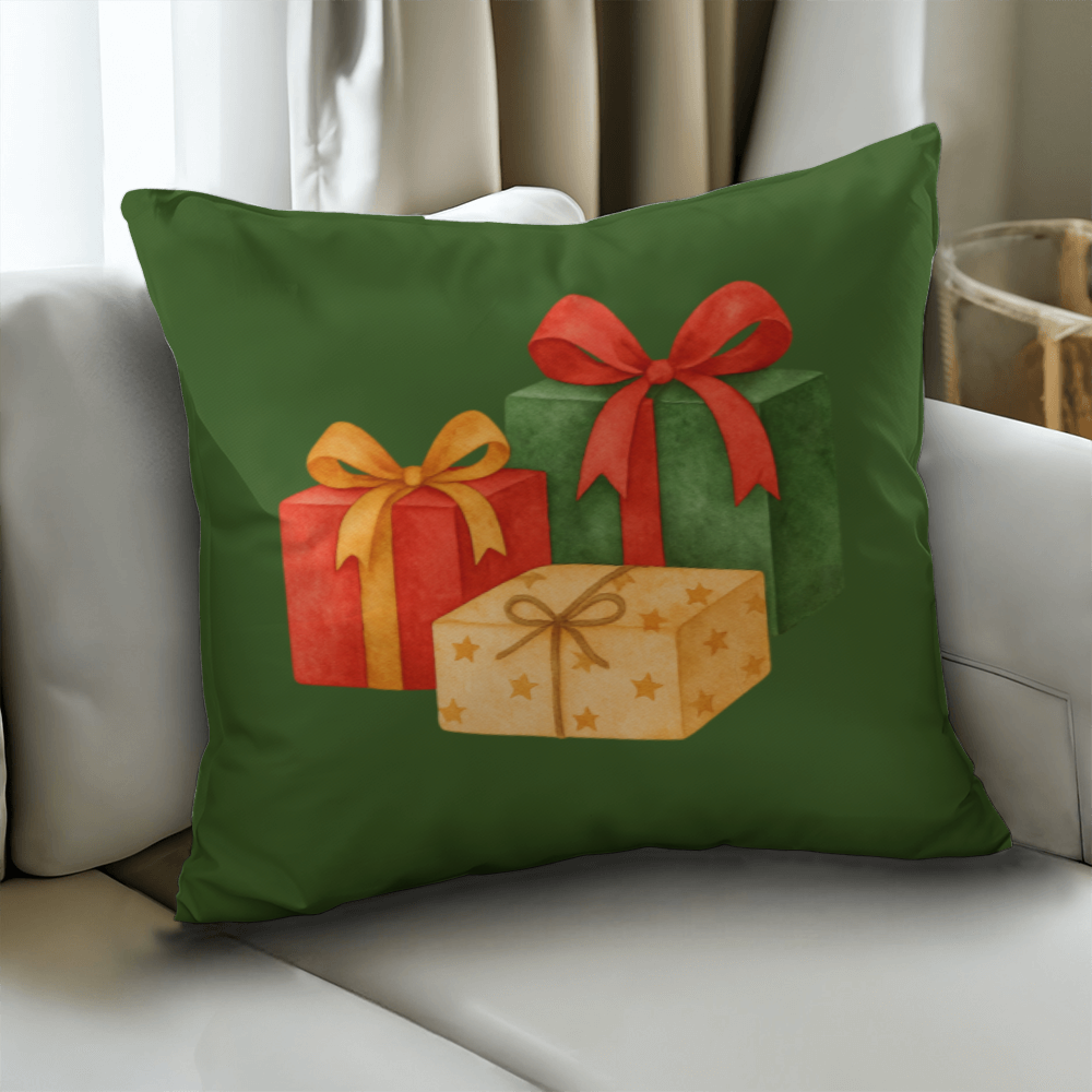 Christmas Presents Pillow Case