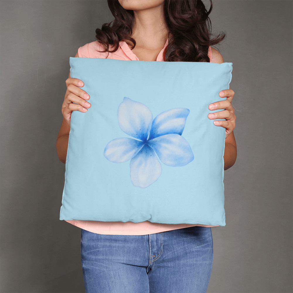 Blue Flower, Classic Pillow Cover