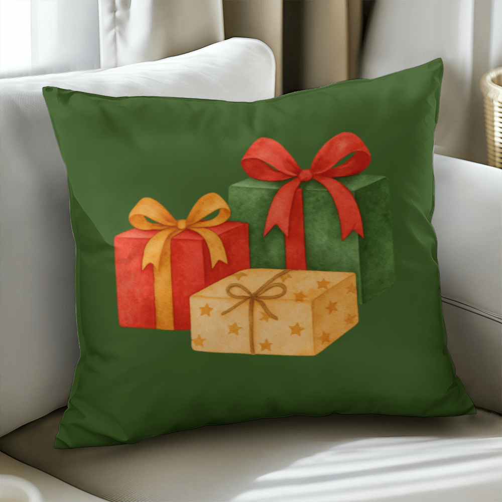 Christmas Presents Pillow Case