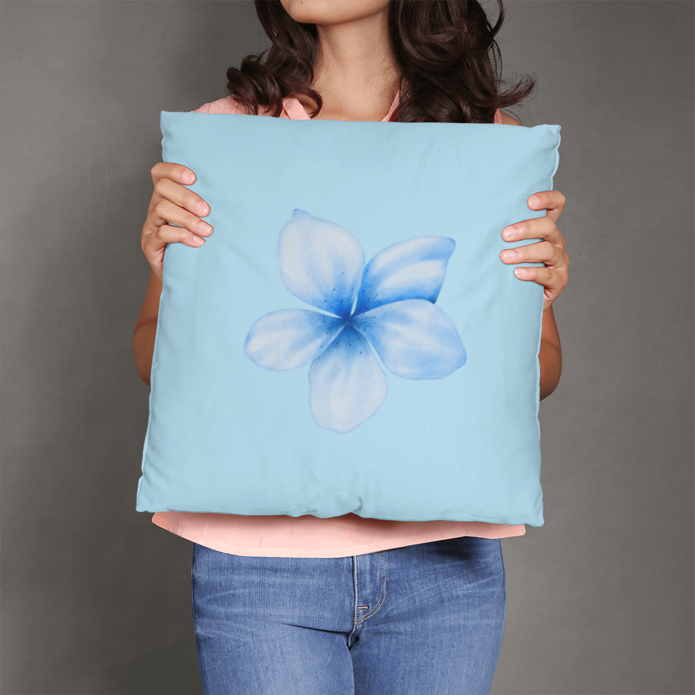 Blue Flower, Classic Pillow Cover