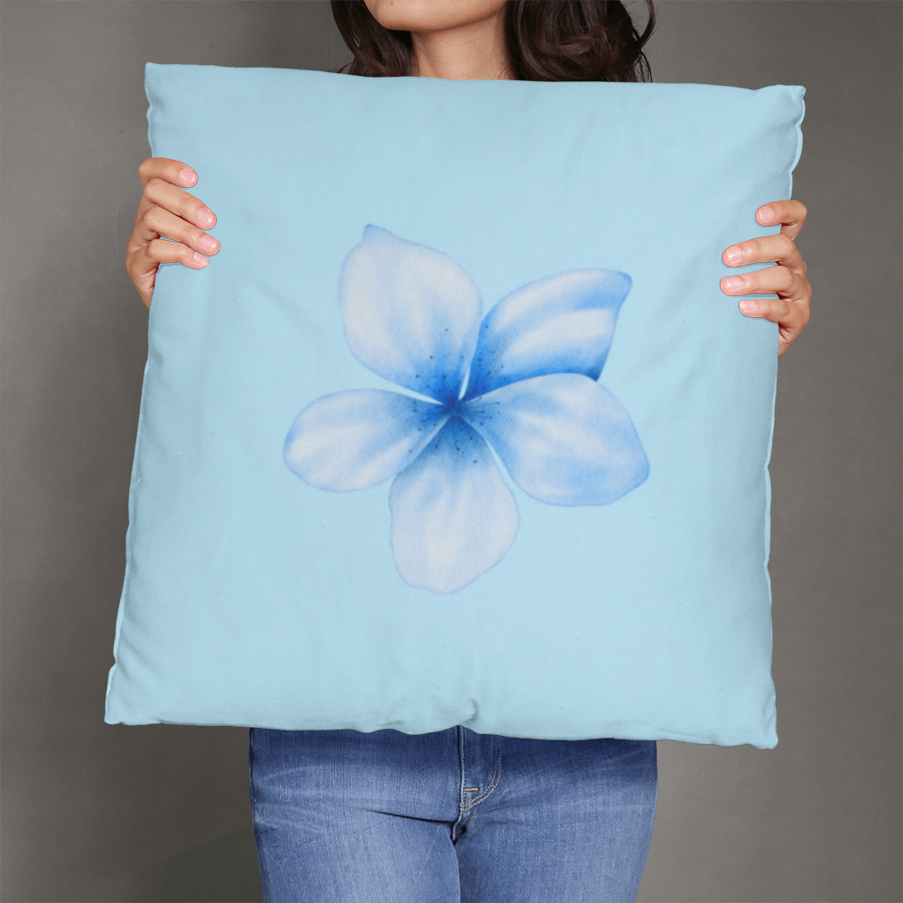 Blue Flower, Classic Pillow Cover