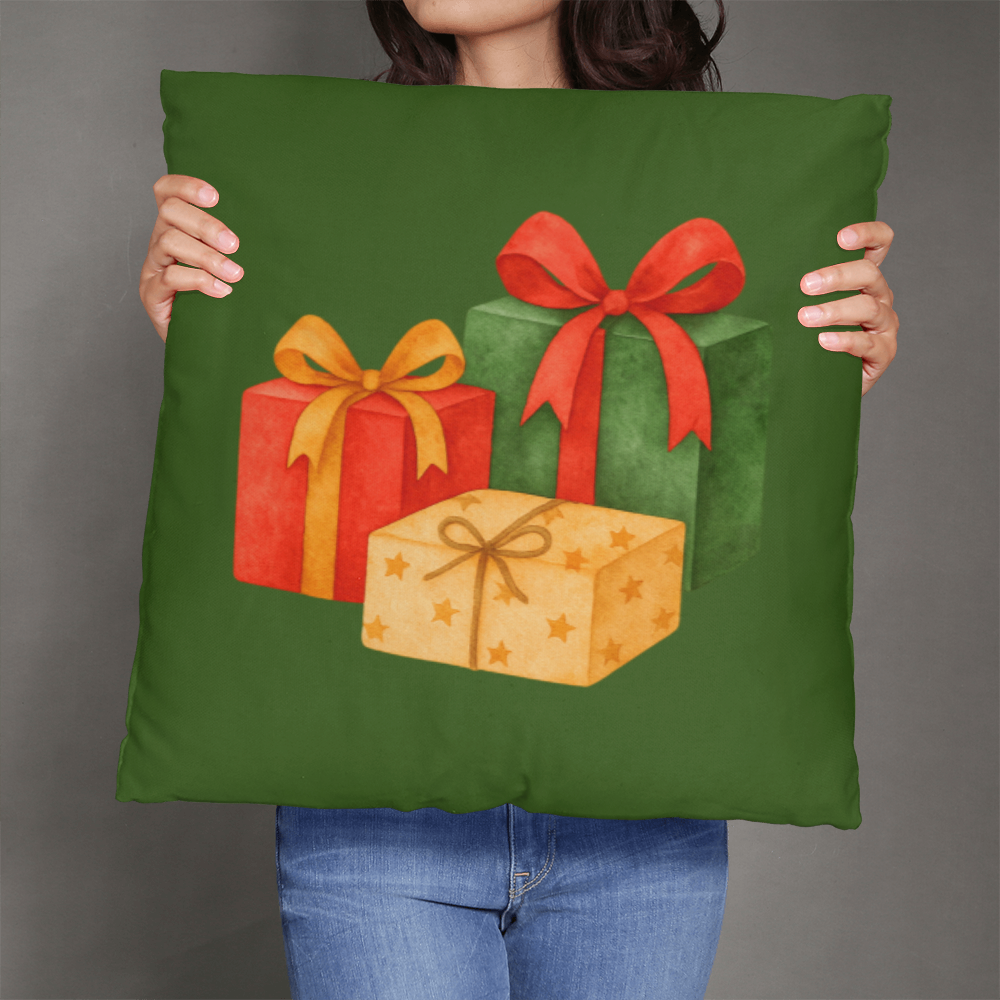 Christmas Presents Pillow Case