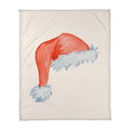 Santa Hat Coral Fleece Blanket