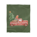 Christmas Truck, Milk Touch Fleece Blanket