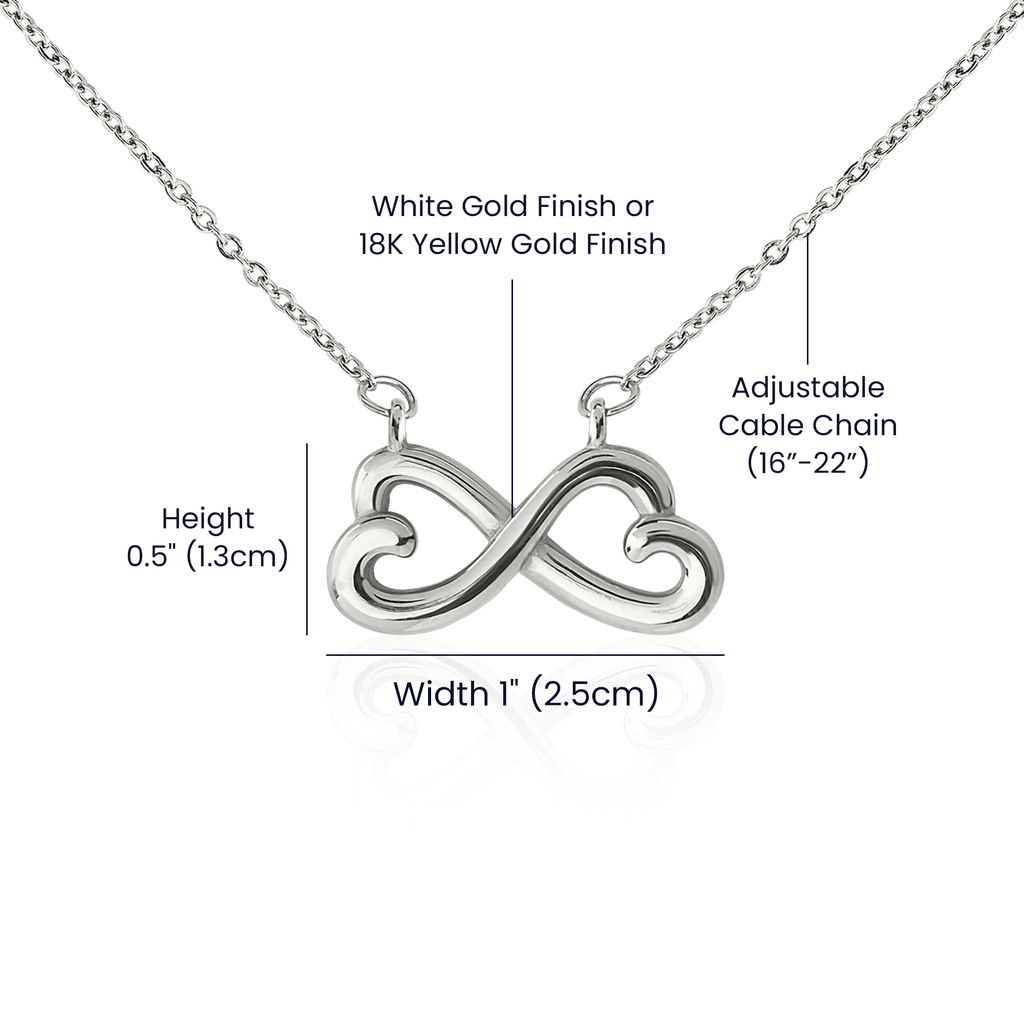 To My Daughter, Endless Love Necklace
