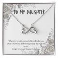 To My Daughter, Endless Love Necklace