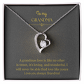 To My Grandma, Forever Love Necklace