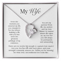 My Wife, My Love For You is Forever Necklace
