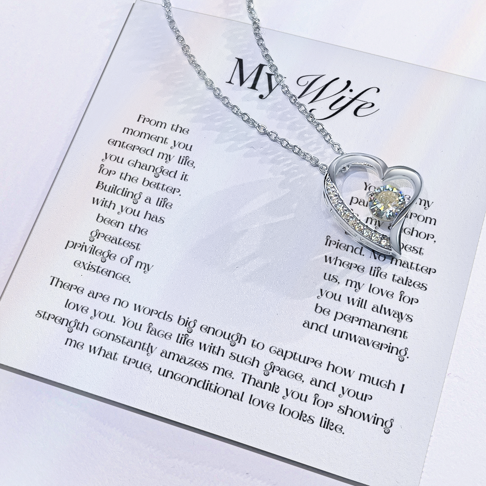 My Wife, My Love For You is Forever Necklace