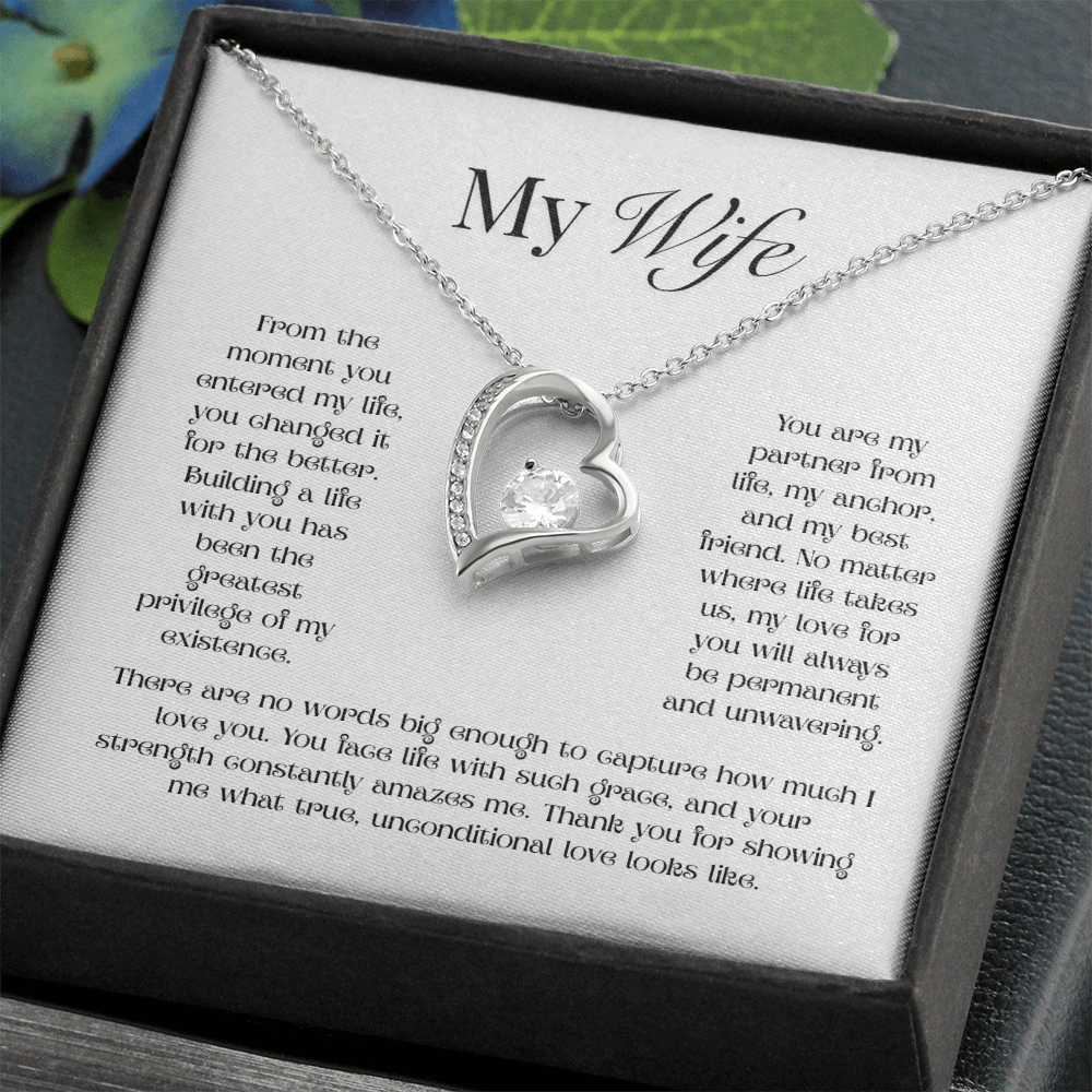 My Wife, My Love For You is Forever Necklace