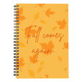 Fall comes Again, Spiral Notebook