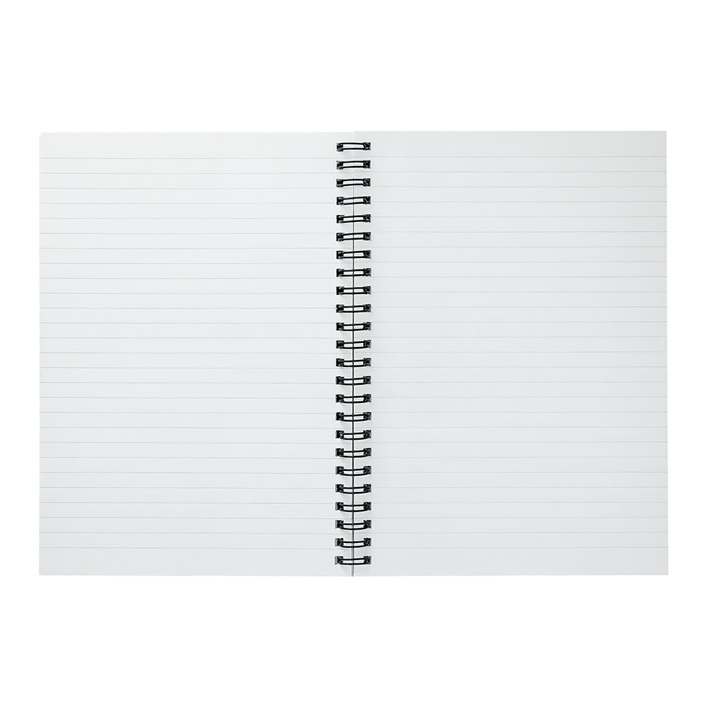 Pink Butterfly Spiral Notebook